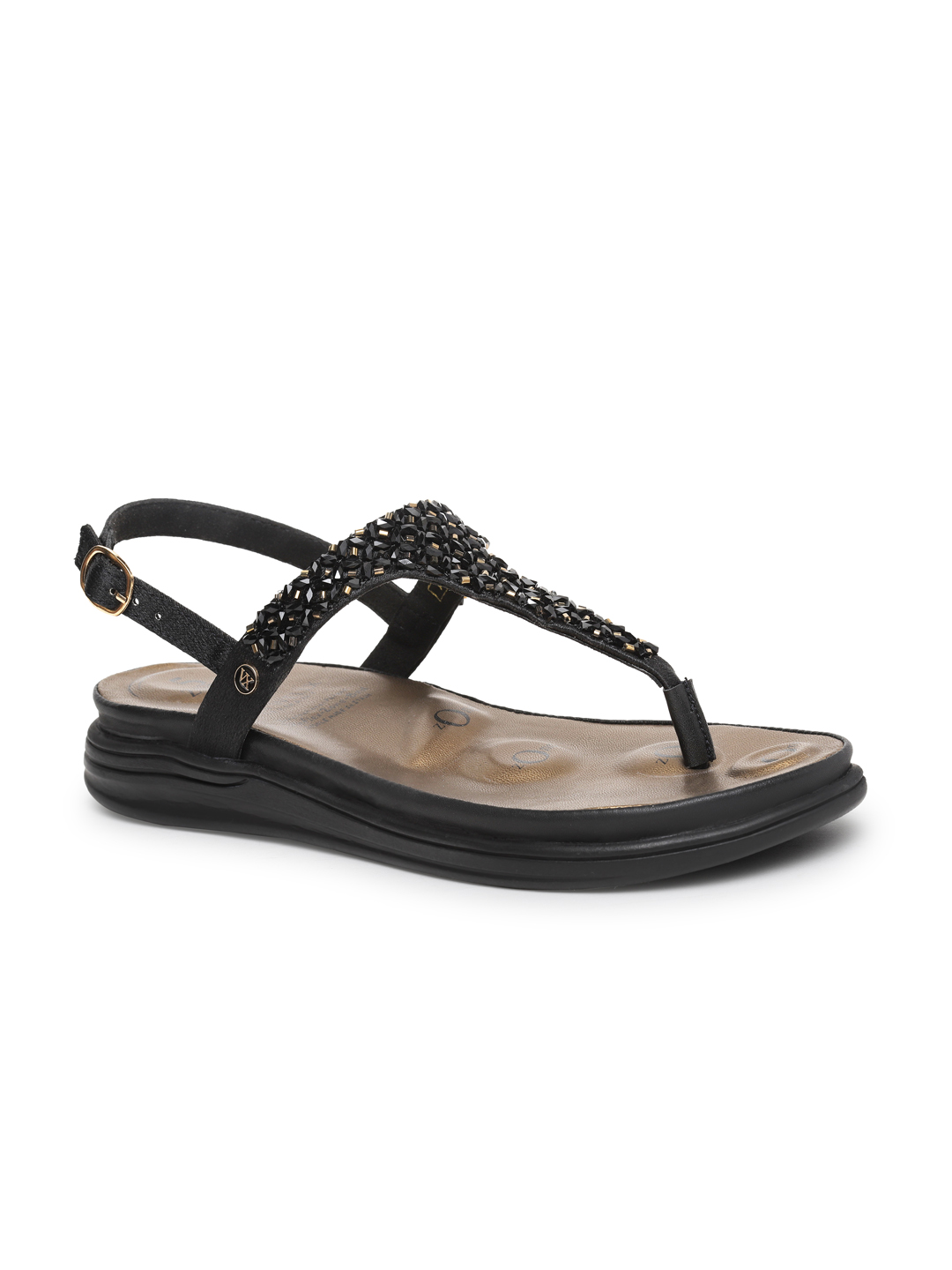 Buy Von Wellx Germany Comfort Women's Black Slippers Sofia Online in Warangal