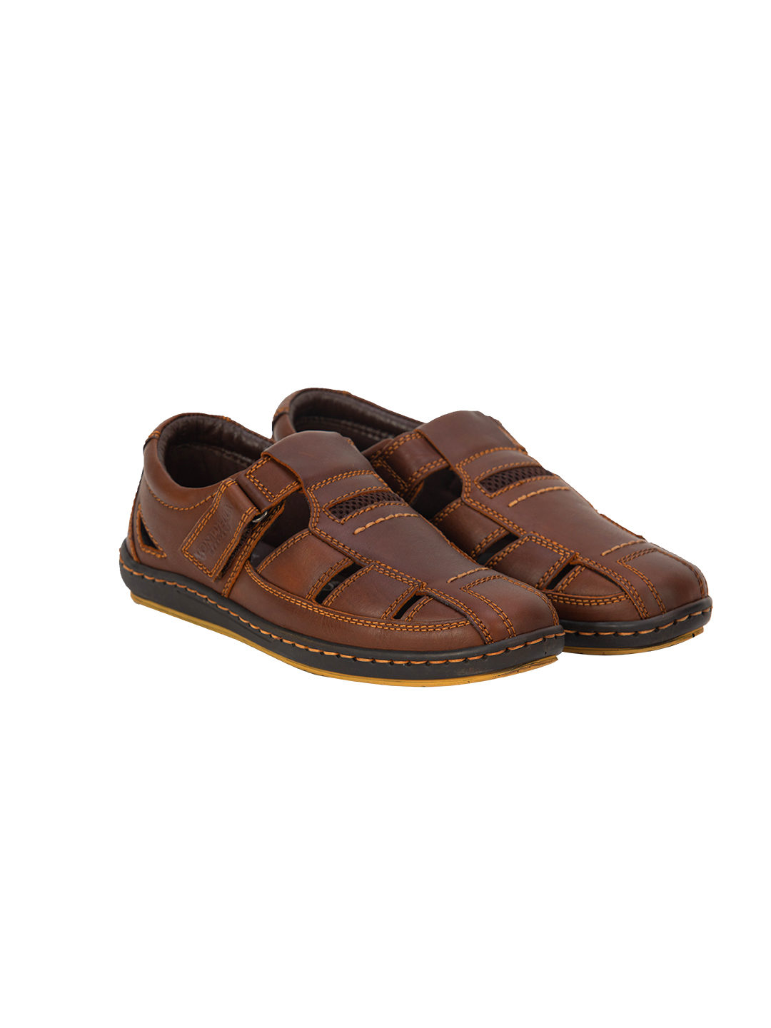 Buy Von Wellx Germany Comfort Brown Canter Sandals Online in Karnataka