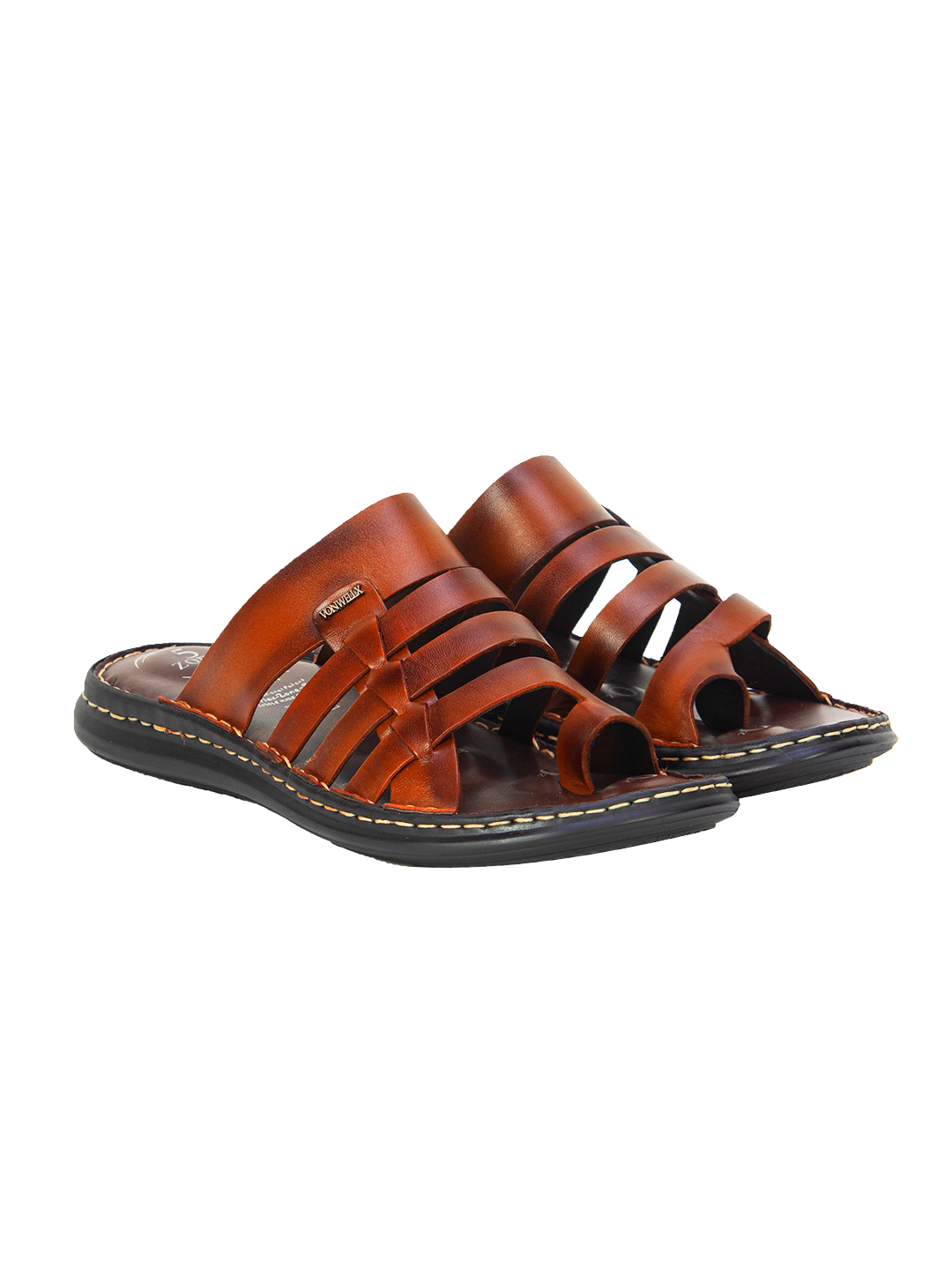 Buy Von Wellx Amble Casual Brown Slide Online in Rajasthan