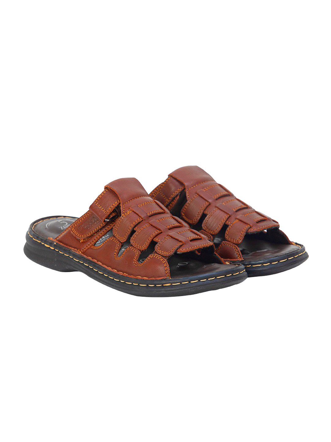 Buy Von Wellx Germany Comfort Brown Connor Slippers Online in Uttar Pradesh