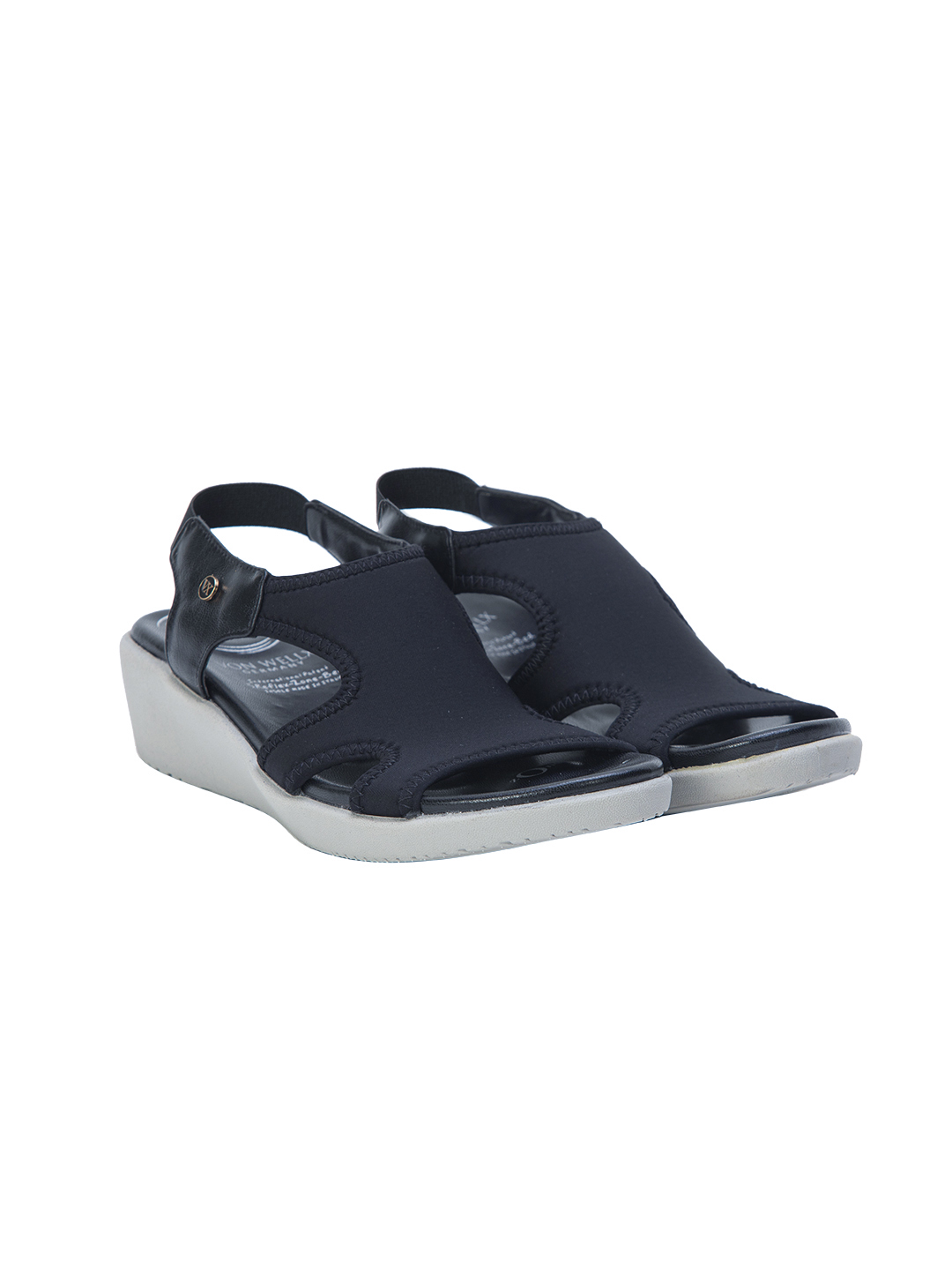 Buy Von Wellx Germany Comfort Shirley Black Sandals Online in Tiruchirappalli