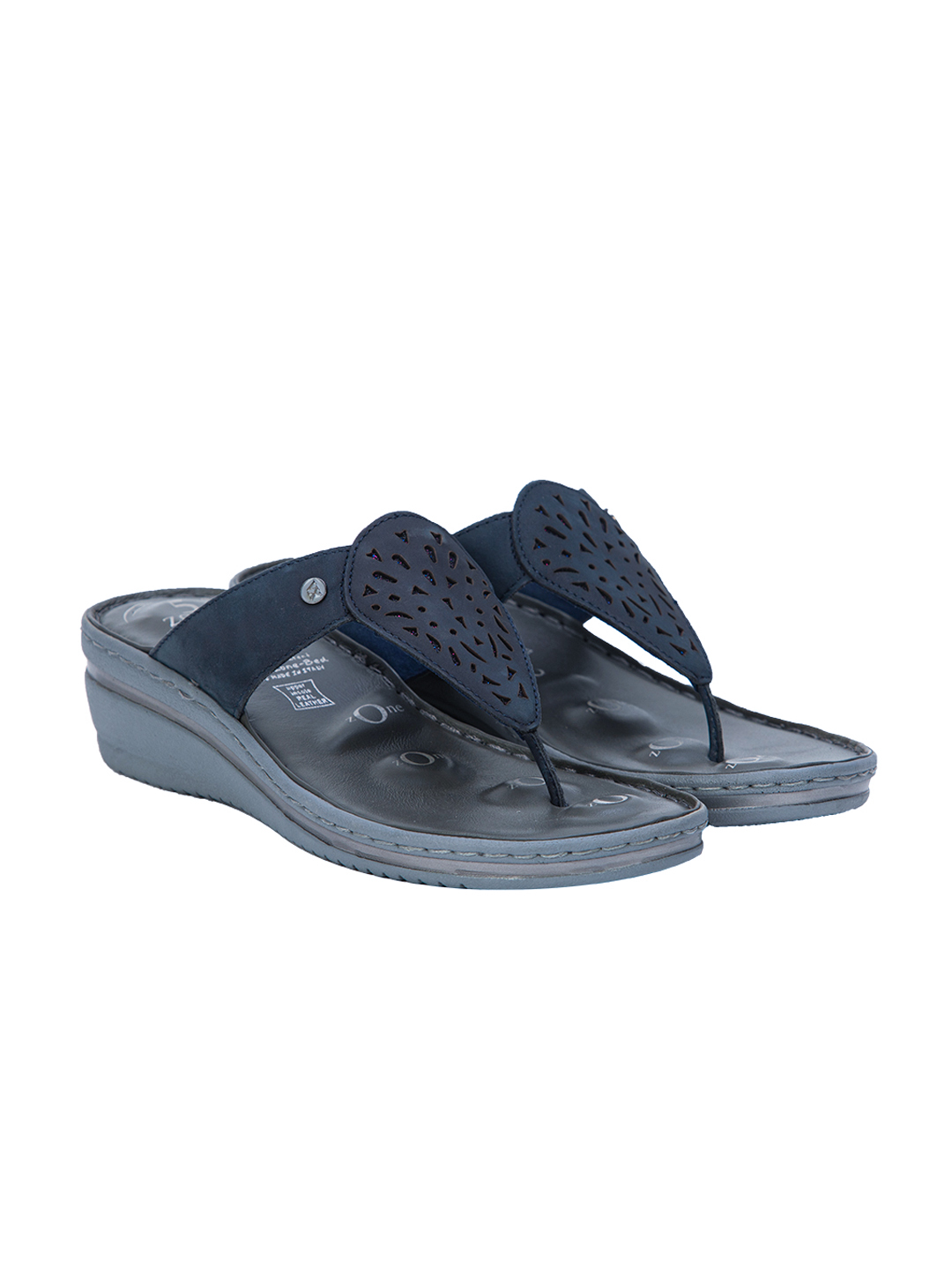 Buy Von Wellx Germany Comfort Elite Blue Slippers Online in Vadodara