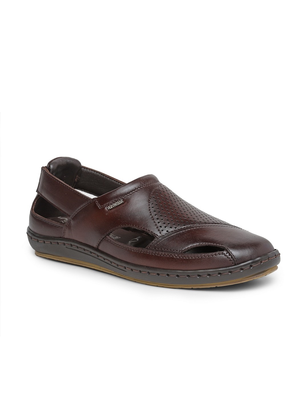 Buy Von Wellx Germany Comfort Men's Brown Sandal Eddie Online in Bangalore