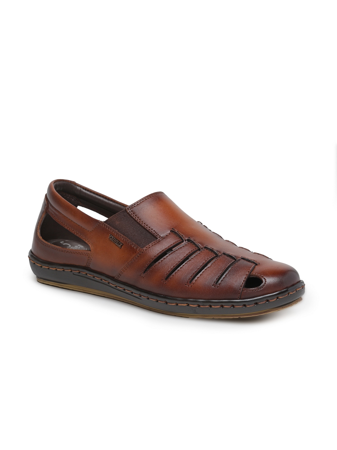 Buy Von Wellx Germany Comfort Men's Tan Sandal Marcel Online in Bihar