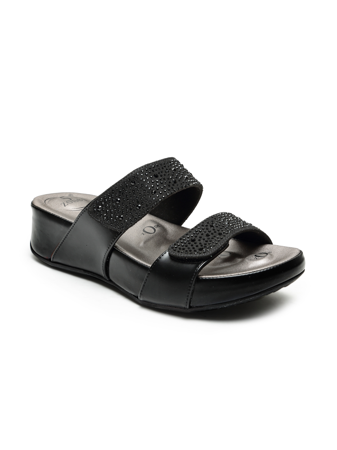 Buy Von Wellx Germany Comfort Women's Black Casual Sandals Paula Online in Varanasi