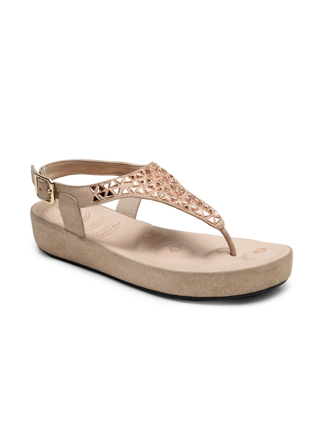 Buy Von Wellx Germany Comfort Women's Peach Casual Sandals Haven Online in Haora