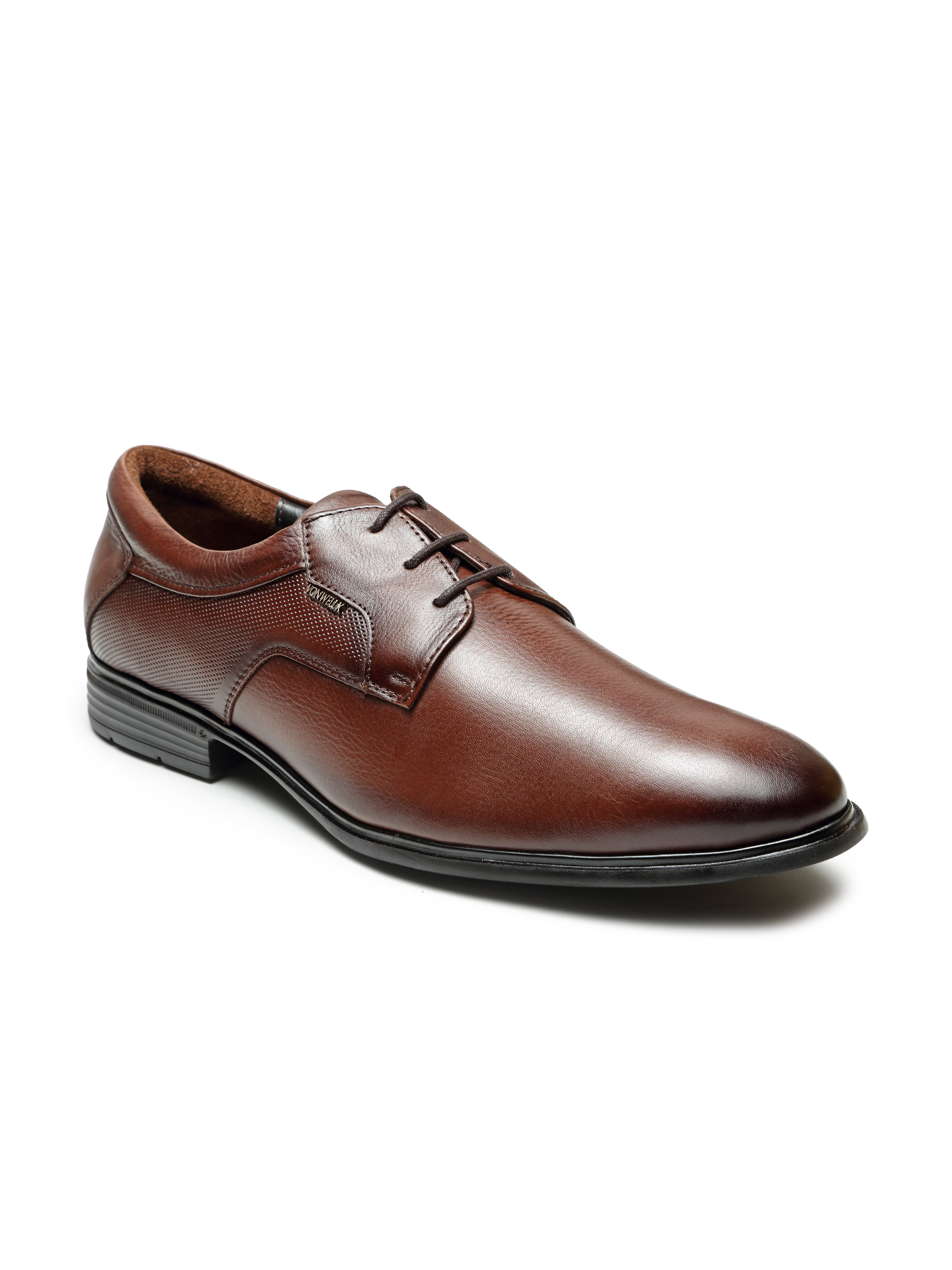 Buy Von Wellx Germany Comfort Men's Brown Formal Shoes Adler Online in Bihar