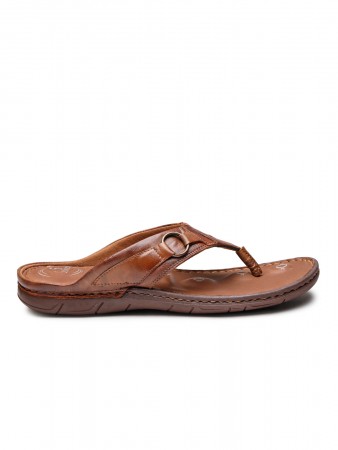 VON WELLX GERMANY Comfort men's tan Slippers RILEY