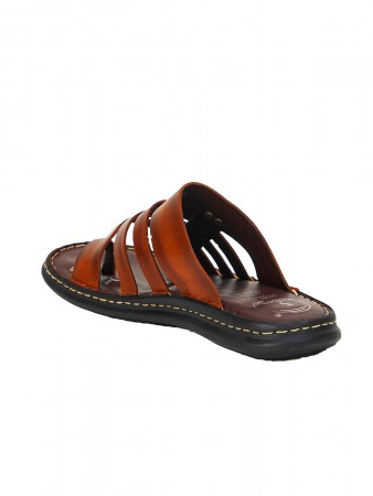 VON WELLX AMBLE CASUAL BROWN SLIDE