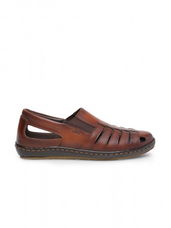 VON WELLX GERMANY comfort men's tan sandal MARCEL