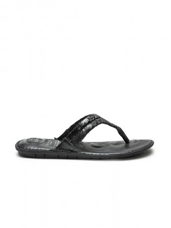 VON WELLX GERMANY comfort men's black slippers ALONSO