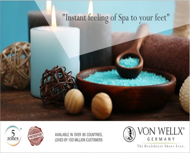 Instant feeling of Spa to your feet