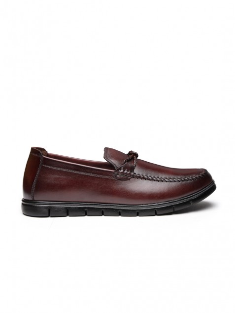 Buy Von Wellx Germany Comfort Men's Wine Casual Loafers Stein Online in Faridabad