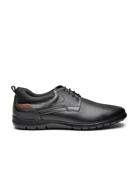 Buy Von Wellx Germany Comfort Men's Black Laceup Logon Online in Warangal