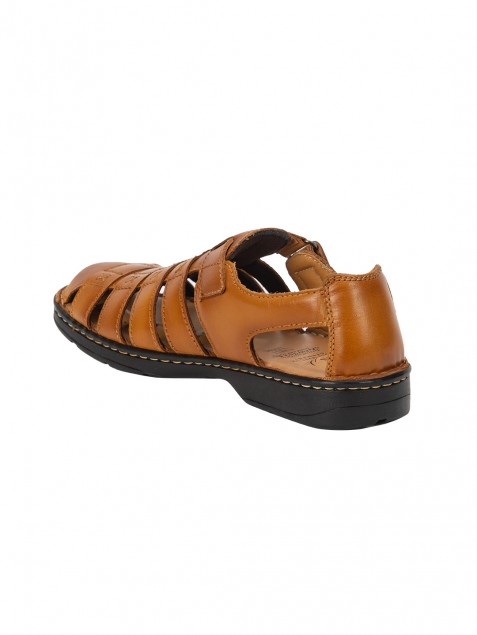 Buy Von Wellx Germany Comfort Melvil Tan Sandals Online in Warangal