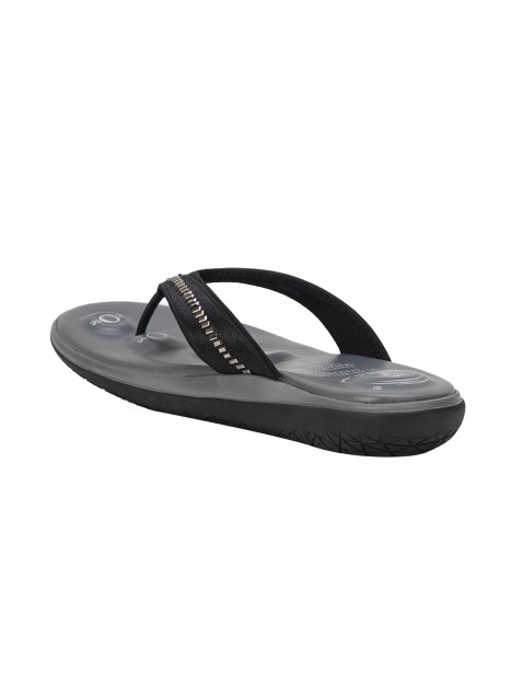 Buy Von Wellx Molly Comfort Black Slipper Online in Salalah