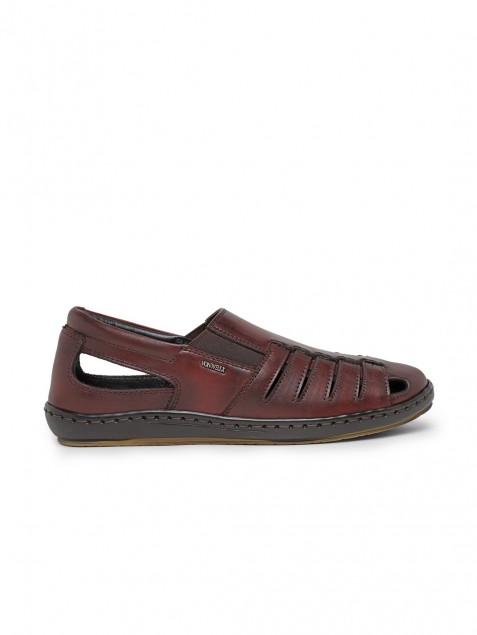 Buy Von Wellx Germany Comfort Men's Wine Sandal Marcel Online in Lucknow