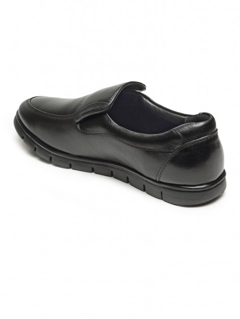 Buy VON WELLX NIKOLAY BLACK SHOES(SPECIALLY FOR DIABETIC FOOT) In Delhi
