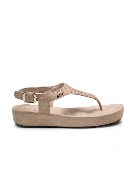 Buy Von Wellx Germany Comfort Women's Peach Casual Sandals Haven Online in Saudi Arabia