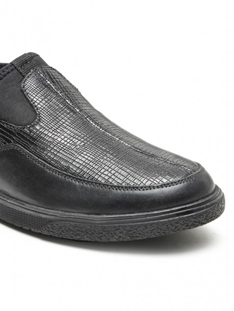 Buy Von Wellx Germany Comfort Men's Black Casual Loafers Everett Online in Aurangabad