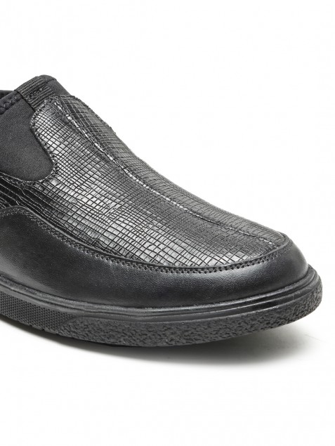 Buy Von Wellx Germany Comfort Men's Black Casual Loafers Everett Online in Kozhikode