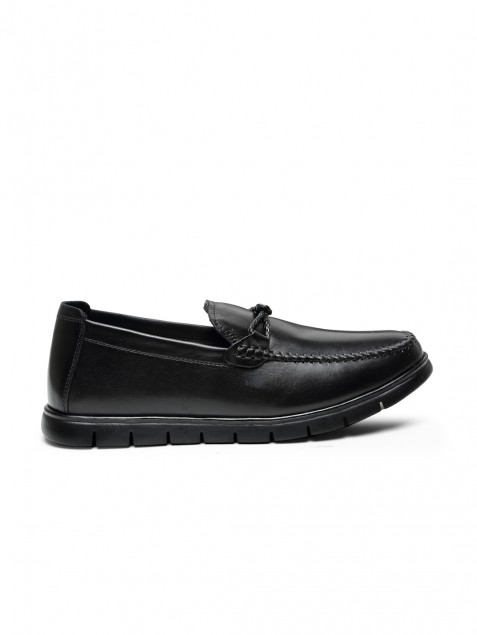 Buy VON WELLX GERMANY comfort men's black casual loafers STEIN In Delhi